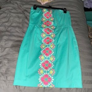 Vineyard Vines Strapless Dress